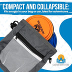 Travel Bag for Dogs and Cats - Dog Bag for Traveling Essentials & Travel Set - Pet Travel Bag with Dog Bowls and Water Bottle - Walking and Travel Accessories