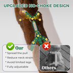 Cat Harness and Leash Set - Green Lightweight Soft Kitten Harness Escape Proof, Adjustable Travel Pet Harness for Walking，Easy Control Comfortable Outdoor (Green, One Size Fits All)