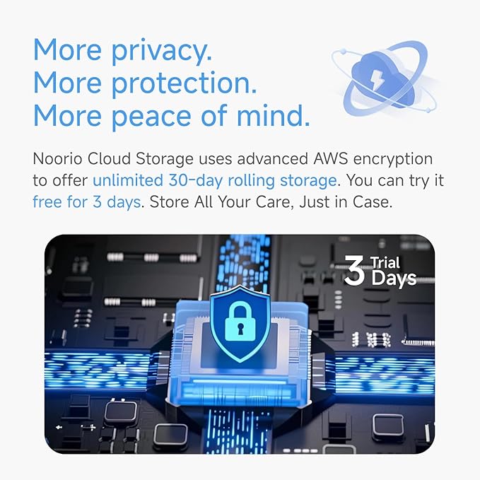 Noorio Solar Security Cameras Wireless Outdoor, 4-Pack 1080P Battery Powered Magnetic Outdoor Camera with AI Motion Detection, 2.4G WiFi Home Security Camera Color Night Vision, Local Storage