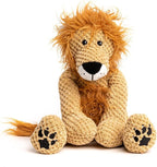 fabdog Floppies Plush Dog Toy - Cute & Durable Squeaky Dog Toys - Best Squeak Toy for Puppies and All Breeds | Ideal Pet Gift| Small Lion