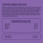 A Strong Heart Wet Dog Food, Chopped Dinner with Beef - 13.2 oz Cans (Pack of 12), Made in The USA with Real Beef