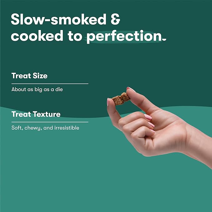 Jinx Beef Bites Jerky Dog Treats - Soft & Chewy, All Natural Dog Jerky Treats with Grass-Fed Beef - Pet Products for All Dogs (Puppies, Adults & Seniors) - 15oz