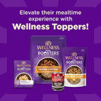 Wellness CORE+ Sensitive Skin & Stomach Dry Dog Food with Freeze Dried Pieces, Wholesome Grains, High Protein, Natural, Salmon & Rice Recipe, (18-Pound Bag)