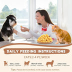 Freeze Dried Cat and Dog Treats, Limited Ingredient Quail Egg Yolk Healthy Tasty Snacks for Training 8.8 Ounce