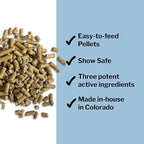 Formula 707 Calming Equine Supplement 10 lb Bag – 80 Servings – Anxiety Relief and Enhanced Focus for Horses – L-Tryptophan, Thiamine & Magnesium