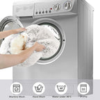 Calming Cat Beds, Fluffy Plush Round Cat Cave Washable, Cozy Warming Anti-Slip Small Dog Bed for Puppy and Kitten, Soft Anti Anxiety Pet Nest (20×20 inch, Coffee)