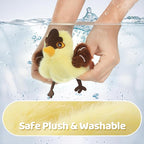 Rechargeable Cat Toys Flapping Bird，Touch-Activated Interactive Toy with Lifelike Chirp for Indoor Cats & Kittens Exercise (Goldfinch