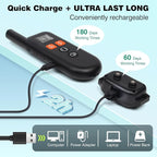 3 Dogs Training Collar with Remote 3 Pack - 3300FT Rechargeable, IPX7 Waterproof Dog Training Collar with Fashlight, E Collar for Small Medium Large Dogs(5-150lbs) - 4 Training Modes, Adjustable Strap