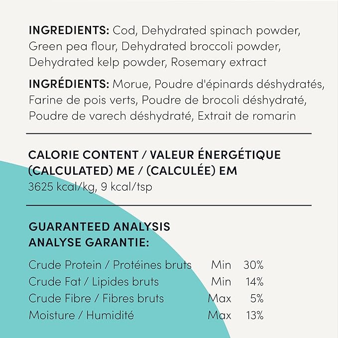 CRUMPS NATURALS Fish + Superfood Greens 3.88oz, Dog Treats, Sprinkles, Topper