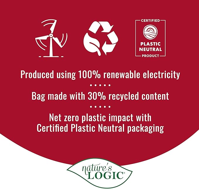 Nature's Logic Grain-Free Dry Dog Food - All-Natural, High Protein, No Synthetic Vitamins/Minerals - Gluten Free - Supports Healthy Digestion - All Breeds & Ages - Beef Meal Feast, 4.4lbs