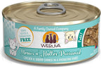 Weruva Classic Cat Paté, Meows n' Holler PurrAmid with Chicken & Shrimp, 5.5oz Can (Pack of 8), Brown