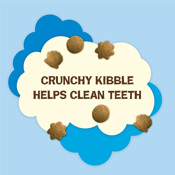 Purina Friskies Natural Cat Treats, Party Mix Natural Yums With Wild Caught Tuna and Added Vitamins, Minerals and Nutrients - 20 oz. Canister