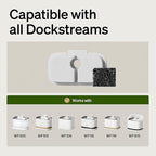 PETLIBRO Cat Water Fountain Filter Replacement, 8 Packs Pet Fountain Filter & Sponges for Dockstream WF106/WF116/WF105/WF115/WF005/WF305, 4 Months Set Easy-Swap PETLIBRO Cat Water Dispenser Filter