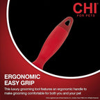 CHI for Dogs Rubber Fur Accumulator Brush - Multi-Use Dog Grooming Tool for Loose Hair and Lint - Effective Fur and Lint Remover for Furniture, Clothing, and Car Seats - Easy to Clean