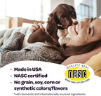 Calming Chews for Dogs | Herbal Dog Calming Chews for Anxiety from Normal and Occasional Stressors Including Separation Storms Grooming & Travel | NASC Certified & Made in The USA | 60 Count