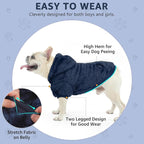 SCENEREAL Fleece Dog Sweater Hoodie for Small Medium Large Dogs, Fuzzy Warm Puppy Sweatshirt with Pocket, Girl Boy Pet Clothes for Winter/Fall, Designer Cute Male/Female Cat Clothes with Leash Hole
