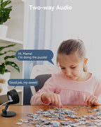 FOSCAM 3K 5MP Security Camera Indoor, 2.4g & 5g WiFi Magnetic Mini Dog/Cat/Pet/Baby Camera, Smart Motion Detection, 20X Zoom, 2-Way Audio, Night Vision, Home Monitor Compatible with Alexa & Google