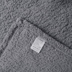 1 Pack 3 Calming Blankets Fluffy Premium Fleece Pet Blanket Soft Sherpa Throw for Dog Puppy Cat Grey Medium (30“x20'')