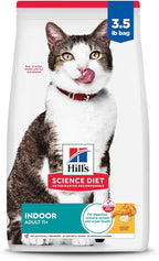 Hill's Science Diet Indoor, Senior Adult 11+, Easy Litter Box Cleanup, Dry Cat Food, Chicken Recipe, 3.5 lb Bag
