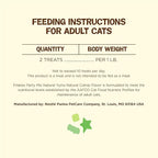 Purina Friskies Made in USA Facilities, Natural Cat Treats, Party Mix Natural Yums Catnip Flavor - (Pack of 10) 2.1 oz. Pouches