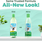TropiClean Fresh Breath Water Additive for Dogs, Dog Breath Freshener and Teeth Cleaning Solution, No Toothpaste or Toothbrush Required, 16oz.