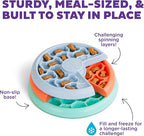 Outward Hound by Nina Ottosson Lickin’ Layers Small 3-in-1 Dog Puzzle Feeder, Lick Mat & Slow Bowl – Puppy Enrichment Toy for X-Small & Small Dogs, Dishwasher Safe, Holds 1.5 Cups of Wet or Dry Food