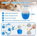 Interactive Dog Toys, [2025 Newly Upgraded] Interactive Dog Ball for Medium/Large Dogs, Automatic Moving Dogs Toy Wicked Ball for Boredom & Training, Play Music, USB Rechargeable(Blue)