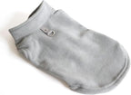 JACKO & CO - Fleece Vest Sweater with Leash Ring - Soft Lightweight Breathable for Puppies Small Medium Dogs, Kitten, Cats, Chihuahua - Warm for Fall/Autumn/Winter… (Grey, XX-Large 25-35lbs)