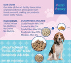 Freeze Dried Chicken Healthy Training Treats Toppers for Pets, Single Fresh Raw Ingredient, Organic, Pure Balance, Natural, Grain Gluten Filler Free, Snacks, Dogs Cats (14oz)