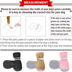QUMY 4PCS Dog Shoes for Small Dogs, Hot Pavement Summer Puppy Dog Boots & Paw Protectors with Soft Anti-Slip Rubber Sole, Mesh Breathable Dog Booties for Hardfloors, Walking Running Khaki Size 1