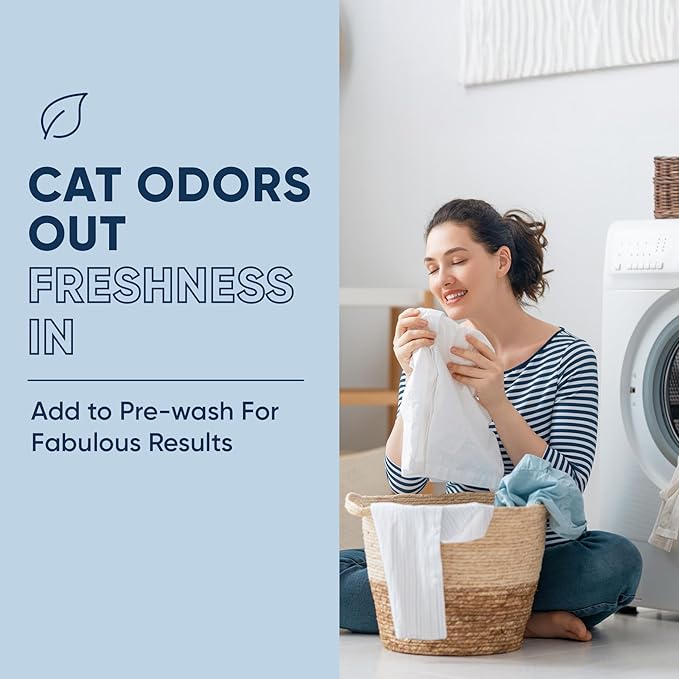 Eco Strong Cat Stain and Odor Remover| Enzyme Urine Odor Neutralizer - Stain Remover for Carpet, Litter Boxes, Bedding, and Laundry [160 Fl Oz Bundle]