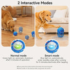 2025 Smart Interactive Dog Toys for Aggressive Chewers, Self Moving Interactive Dog Ball, Automatic Vibrating Toy, E-TPU Material Chew Proof Design for Boredom & Training for Medium and Large Dogs
