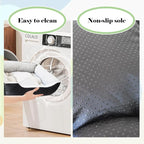 Dog Beds for Small Dogs,Rectangle Cat Beds for Indoor Cats,20"x15"x6" Washable Pet Bed with Side and Anti-Slip Bottom for Medium Dog,Kitten(Black)