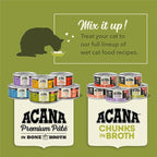ACANA Chunks in Broth Wet Cat Food Lamb & Kidney Recipe 3oz Cans (12 Count)