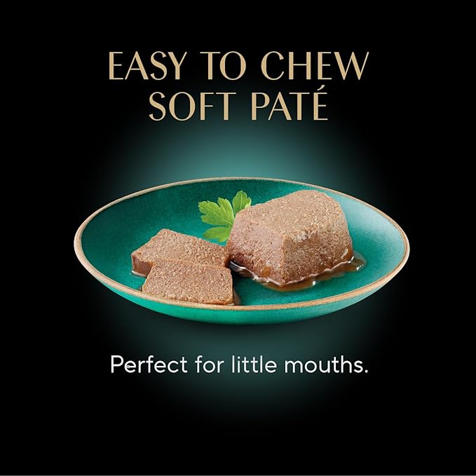 Sheba Perfect Portions Kitten Wet Cat Food Pate Turkey Entree, 2.6 oz. Twin-Pack Trays (24 Count, 48 Servings)