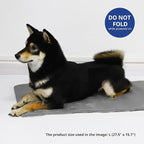 NICREW Dog Heating Pad, Temperature Adjustable Heated Dog Bed with Auto Shut Off Timer, Indoor Pet Heated Bed Mat for Cats and Dogs, 27.5 x 15.7 Inches