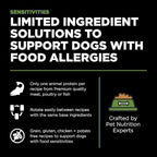 Go! Solutions Sensitivities Limited Ingredients, Grain-Free Dry Dog Food, Turkey Recipe for Sensitive Stomach, 22 lb Bag