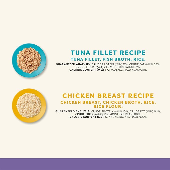 Applaws Natural Wet Kitten Food, Limited Ingredient, Grain-Free, Protein with No Artificial Additives,Variety Pack in Broth (24 x 2.47oz Cans)
