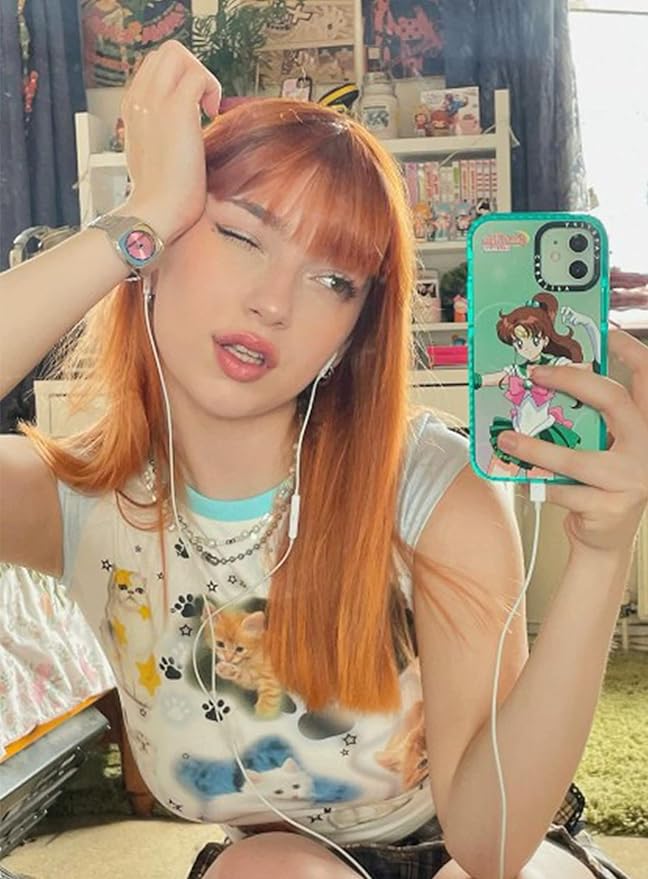 Womens Short Sleeve Cat Graphic Y2k T Shirts Summer Tees Tops for Teen Girls