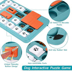 Dog Puzzle Toys - Interactive IQ Training & Mental Stimulating Toys for Large, Medium & Small Dogs