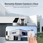 VSTARCAM 2K Dual Lens Security Camera Outdoor WiFi Camera for Home Security Home Survaillance Outdoor, 2.4G WiFi PTZ 2-Way Audio Auto Tracking Night Vision 360° View Cloud/SD Storage IP66 Weatherproof