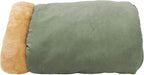 4 in 1 Self Warming Burrow Cat Bed, Pet Hideway Sleeping Cuddle Cave (Sage Green)