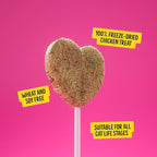 Bonkers Purrpops, Freeze Dried Catnip Flavor Lollipop Cat Treats, Healthy Single Ingredient Treats, Training Treats or Food Topper, for All Breeds and Ages, Value Pack (13 Pack, 52 Pieces)