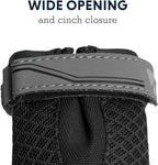 Ruffwear, Grip Trex Dog Shoes, Non-Slip Boots for Hot Pavement & Snow, Weatherproof Paw Protection with Breathable Mesh, Rugged Sole for Hiking, Obsidian Black, 1.75"