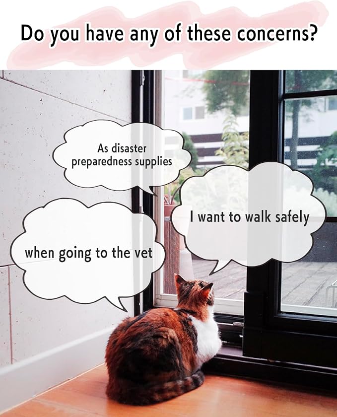 Cat Harness Escape Proof with Leash for Walking, Travel Vest Soft Chest Support, Adjustable Size, Escape Proof Soft Adjustable Vest Harnesses, Breathable, Kittens, Small Dogs (美/背縄/橙1/XS)