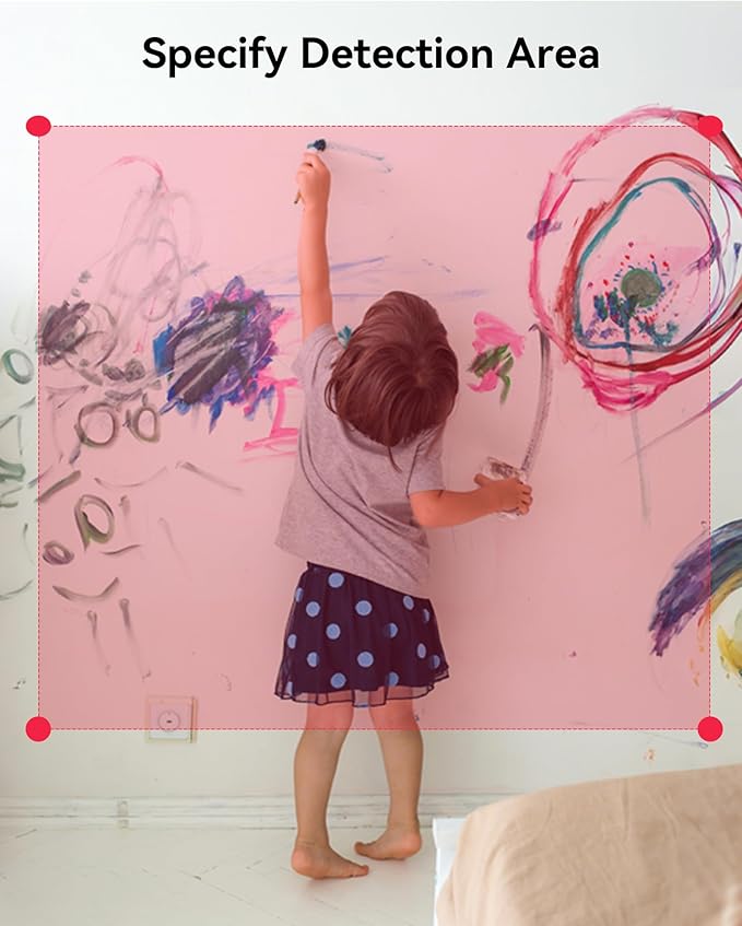 FOSCAM 3K 5MP Security Camera Indoor, 2.4g & 5g WiFi Magnetic Mini Dog/Cat/Pet/Baby Camera, Smart Motion Detection, 20X Zoom, 2-Way Audio, Night Vision, Home Monitor Compatible with Alexa & Google