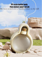 17OZ Portable Foldable Pet Dog Walking Water Bottle, Pet Travel Water Dispenser for Outdoor Walking, Hiking, and Travel Gravity Water Kitten Drinker(White)