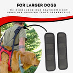 Fido Pro Airlift Emergency Dog Rescue Sling - Lightweight, Packable Dog Sling for Medium Dogs with 8-Point Support System for Safe Transport - Ideal for Hiking, Skiing - Fits Dogs 20-45 lbs