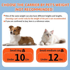 Petskd Top and Side Expandable Pet Carrier 18x11x11 Inches Delta United Airline Approved, Soft-Sided Carrier for Small Cats and Dogs with Locking Safety Zippers and Anti-Scratch Mesh(Black)