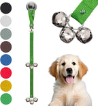 Caldwell's Pet Supply Co. Dog Potty Bells, Dog Door Bell, Bells to Go Outside, Potty Training Bell, Dogs Doorbell, Dogs Potty Doorbell, Ring to Go Pee, All Breed Puppy Training Tool